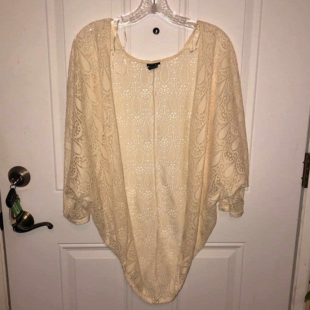 Rue 21 cream color cardigan
